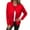 Red, variant on Women Plus Size Wool Button down Jackets Trendy Long Sleeve Cardigans Sweaters Fall Open Front Solid Knitted Neck Loose Fit Outwear Tops Purple XXL
