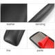 thumbnail image 4 of cojines de cuero para las piernas del coche, almohadillas para las rodillas, soporte para los muslos, reposabrazos de la puerta del asiento, almohadilla para las piernas, color negro, 4 of 5