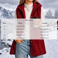 thumbnail image 3 of Valufy Hooded Vests for Women Longline Button Front Sleeveless Casual Outerwear with Front Patch Pockets Relaxed Fit Fall Layering, 3 of 7