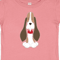 thumbnail image 4 of Inktastic Basset Hound with Floppy Ears Boys or Girls Baby T-Shirt, 4 of 5