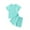 BU2, variante sur Coerni Ensemble Estival 2 Pcs pour Garçons T-Shirt Uni Ensembles Décontractés Haut à Manches Courtes et Shorts Jogger Tenues Athlétiques Tenue de Vacances pour Tout-Petit
