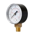 thumbnail image 1 of Aire Aceite Gas Presión de Agua Medidor de Prueba Rosca 1 / 8BSPT Y508 0-30psi Soledad Manómetro de presión de aire del compresor, 1 of 6