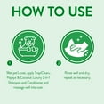 thumbnail image 4 of TropiClean Papaya & Coconut Luxury 2-in-1 Shampoo and Conditioner for Pets, 20oz - Dog Shampoo and Conditioner Set - Made With Naturally Derived Ingredients - Soap & Paraben Free, 4 of 10