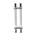thumbnail image 2 of Door Pull Handle, High Hardness Door Handle Stainless Steel Adjustable Anti-Rust Double Side  For Hotel For Exhibition Hall, 2 of 8