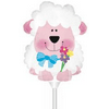 Easter Spring Sheep Stick Balloon