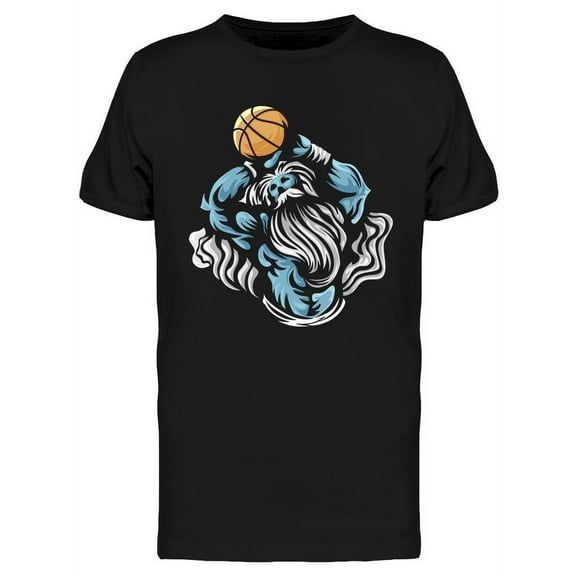 Zeus Throwing Ball T-Shirt Men -Image by Shutterstock, Male x-Large