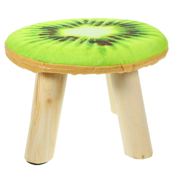 FRCOLOR 1Pcs Outdoor Stools Multi Color Wooden for Patio and Garden