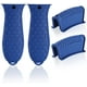 thumbnail image 1 of Cubre ollas de silicona - juego de cuatro piezas azul Ormromra WMZL-1095-3, 1 of 6