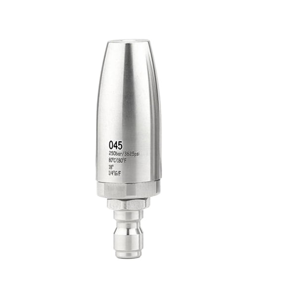Pressure Washer Turbo Nozzle 360° Rotating Spray Tips 1/4 Quick Connect