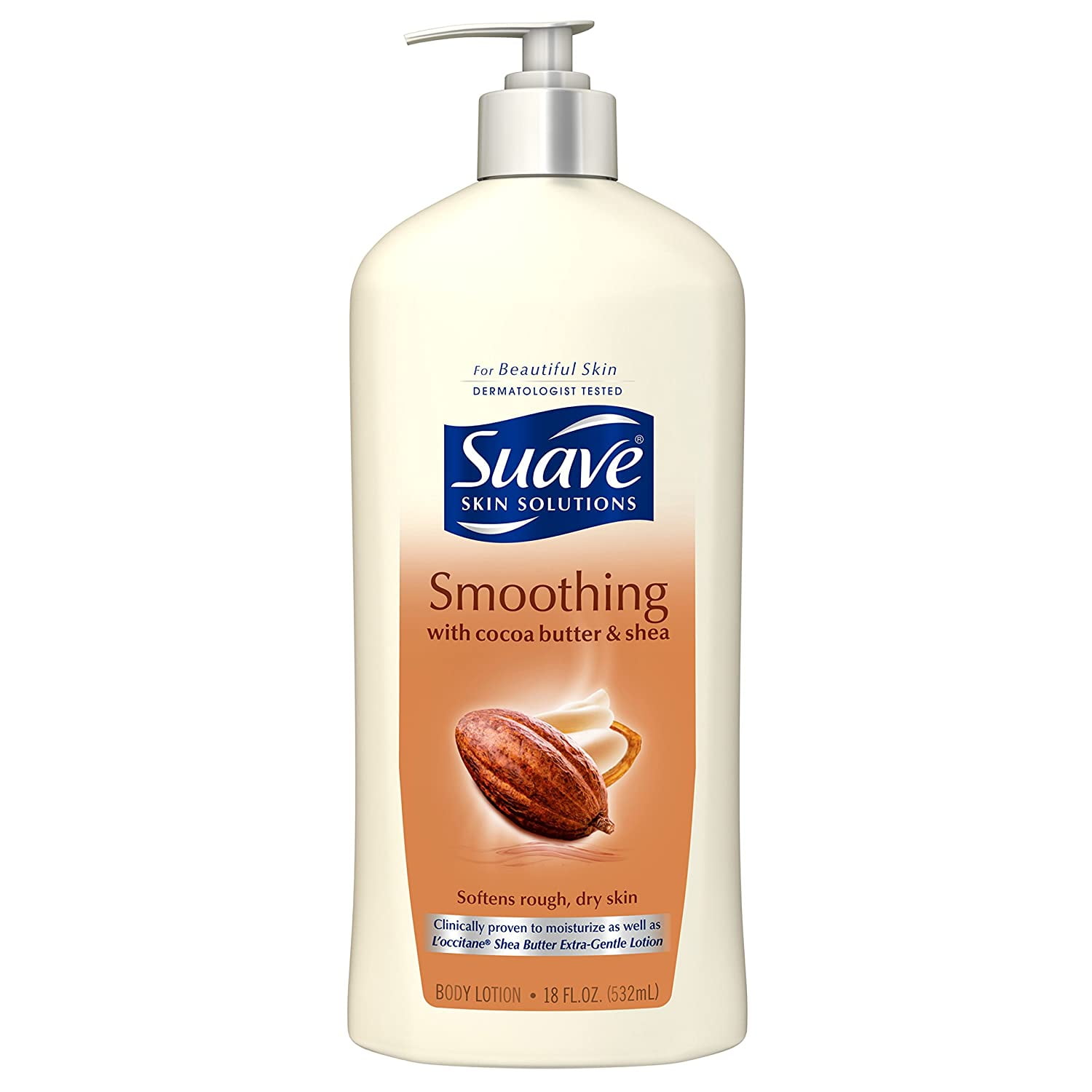 Suave Skin Solutions Body Lotion Cocoa Butter Shea 18 Oz Pack Of 6 Walmart Com Walmart Com