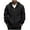 Black, variant on Men's Cargo Sweatshirts Fleece Solid Multiple Pockets Sports Fitness Training Long Sleeve Hoodies Casual Jacket Wine M(M)