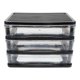 thumbnail image 3 of Plastic Makeup Organizer With Drawers Ideal For Women Designed For Home Storage 1Pack, 3 of 3