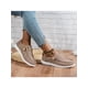 thumbnail image 4 of Ferndule Mocasines para mujer Zapatos planos con estampado de leopardo Slip on Loafer Canvas Trainers Sneaker, 4 of 8