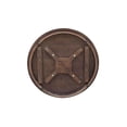 thumbnail image 3 of International Concepts 30" Round Wood Counter Height Dining Table in Rich Brown, 3 of 5