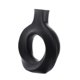 thumbnail image 3 of Florero de cerámica moderno Arreglo floral circular Floreros de arte decorativo Florero de mesa para el hogar Oficina Cocina Decoración Regalo , negro, l BLESIY Jarrón de ceramica, 3 of 8