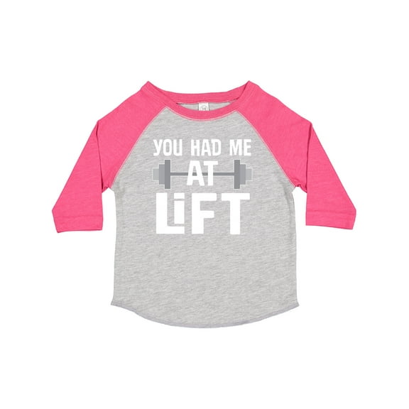 Inktastic Weightlifting You Had Me At Lift Boys or Girls Toddler T-Shirt