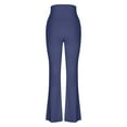thumbnail image 4 of Plebaso Pantalon Évasé Taille Haute pour Femmes Legging Décontracté Extensible Bootcut Yoga, 4 of 6