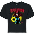 thumbnail image 3 of Marvel - Black Widow Logo - Juniors Cropped Graphic T-Shirt, 3 of 5