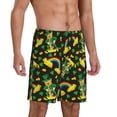 thumbnail image 2 of Lsque Happy St. Patrick's Day Pattern Mens Sleep Pajama Shorts,Short Pajama Pants, Cotton Ultra-Soft Knit-Small, 2 of 6