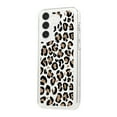 thumbnail image 2 of Feishell Case For Samsung A15 Cute Leopard Print Pattern Soft TPU Rubber Bumper Shockproof Anti-Scratch Slim Phone Cover Support Wireless Charging For Samsung Galaxy A15, Black+Pink, 2 of 8
