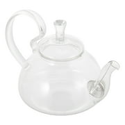 Heat-resistant Teapot Glass Teapot Large Handle Kung Fu Teapot for Home Shop
