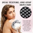 thumbnail image 4 of 39 IN Exfoliating Antibacterial Shower Towel, Premium Microfiber Body Scrub Towels, Dual-Sided Deep Exfoliating & Gentle Washcloth For All Skin Types, 4 of 8