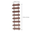 thumbnail image 1 of Minkissy 10Pcs Terrarium Decor Mini Fence Coffee Wood Flexible for Mini Houses Decoration, 1 of 6