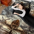 thumbnail image 4 of Castle Fairy Airplane Helicopter Twin Bedding Sets,Transportation Bedding Comforter Set, 4 of 8