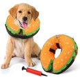 thumbnail image 1 of Recovery Collar For Dogs & Cat, Adjustable Protective Inflatable Dog Recovery Cone Collar After Surgery, 1 of 3
