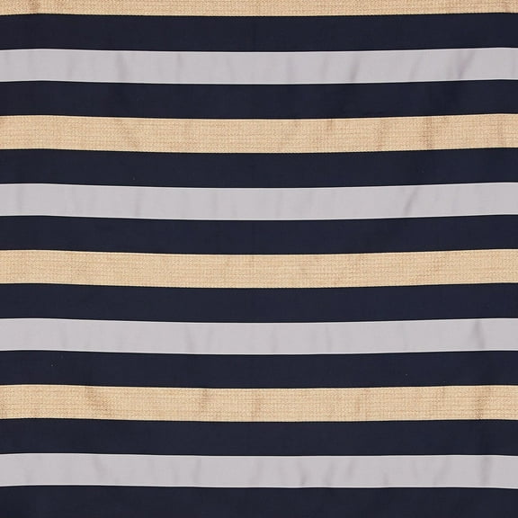 Zelouf Metallic Stripe Jacquard , Sewing, DIY, Crafts Fabric by the Yard, Taupe/blk/gold, 3 Yard