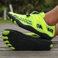 thumbnail image 4 of Men's Slip- Water Shoes - Lightweight Quick- Sneakers with Non-Slip PU Sole, Neon Green & Black Accent Design for, Hiking, Beach, Gym - All-Terrain Grip Shoes for Men, High Quality Shoes, 4 of 9