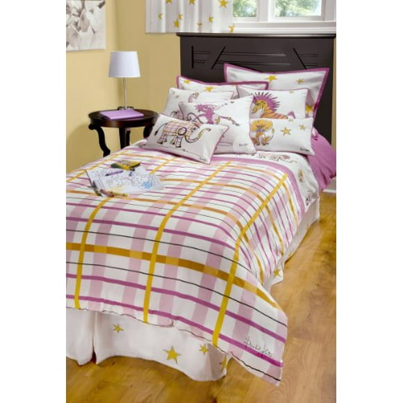 Rizzy Home BT1490 Comforter, 86"X86", Pink/Yellow/