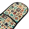 thumbnail image 2 of Dailycode Double Sided Oven Mitt with Loop Heat Resistant Kitchen Long Potholders 7" x 35" Coffee Shop Signs Icon, 2 of 6