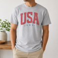 thumbnail image 6 of USA Patriotic Graphic T-Shirt, Unisex Classic Fit Cotton Blend Tee, 6 of 9