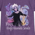 thumbnail image 3 of Disney - Poor Unfortunate Soul - Toddler & Youth Girls Short Sleeve Graphic T-Shirt, 3 of 5