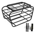 thumbnail image 3 of S SERENABLE Bike Rear Basket Container Bicycle Storage Basket for Shopping Travel Hiking 38cmx23cmx21.5cm, 3 of 9