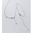 thumbnail image 5 of QQTDFG 925 Sterling Silver Choker Tiny Butterflies CZ Necklace A2687-default, 5 of 6