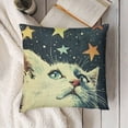 thumbnail image 3 of YINGXI  Phrase Square Decorative Throw Pillows Case Cushion Covers Shell  18x18in, 3 of 5