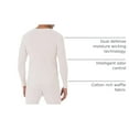 thumbnail image 2 of Fruit of the Loom Men's Classics Midweight Waffle Thermal Top, Natural, XXX-Large, 2 of 2