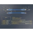 thumbnail image 6 of Cable Leader 30ft Slim Cat6a 28AWG UTP Ethernet Network Patch Cable, Blue, 6 of 6