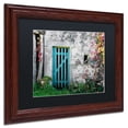 thumbnail image 3 of Trademark Fine Art "The Old Wooden Door" Canvas Art by Philippe Sainte-Laudy Black Matte, Wood Frame, 3 of 5