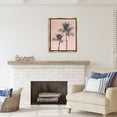 thumbnail image 2 of Stupell Industries Pink Summer Palm Trees Botanical & Floral Photography Gold Floater Framed Art Print Wall Art, 25 x 31, 2 of 9