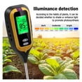thumbnail image 3 of 20PCS Square Four In One Soil Detector For Horticultural Flowers And Plants Ph Humidity, Light Intensity Temperature Moisture ,Accurate Measurement, 3 of 5