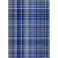 thumbnail image 2 of Addison Rugs Chantille Indoor/Outdoor Transitional Plaid Navy Washable Rectangle Rug, 8' x 10', 2 of 6