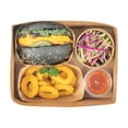 thumbnail image 6 of Bio Tek Rectangle Kraft Paper Sandwich / Burger Open Tray - 8 1/2" x 6" x 3 1/2" - 100 count box, 6 of 10