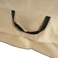 thumbnail image 6 of Christopher Knight Home Waterproof Outdoor Chaise Lounge Cover with Air Vents, 80” L x 30” W x 28”, Beige, 6 of 11