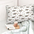 thumbnail image 4 of Balery Dachshund Dog Funda de Cojín Estampada, Regalos para Mujeres, Regalos de Amor para Ella, Regalos para Novia o Esposa, Funda de Almohada-20"x30", 4 of 6