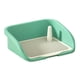 thumbnail image 2 of Bandeja de baño para entrenamiento de mascotas, para mantener las patas y los suelos limpios, rejillas de malla para urinario, bandeja para orinar , VERDE, s Fernando Baño de perros, 2 of 8
