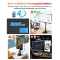 thumbnail image 3 of Monitor portátil inalámbrico HotYeah de 15,6" 1080p con batería, 3 of 9