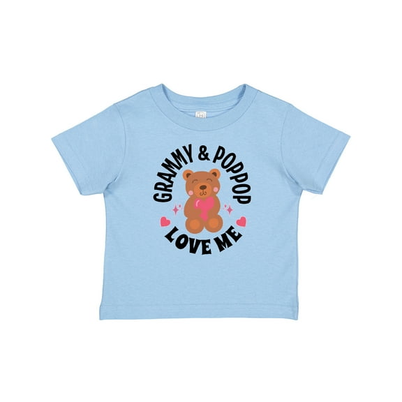 Inktastic Grammy and Poppop Love Me Bear Girls Baby T-Shirt